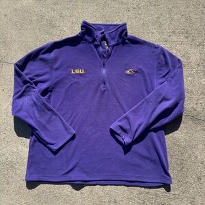 Drake Waterfowl LSU quarter zip pulllover